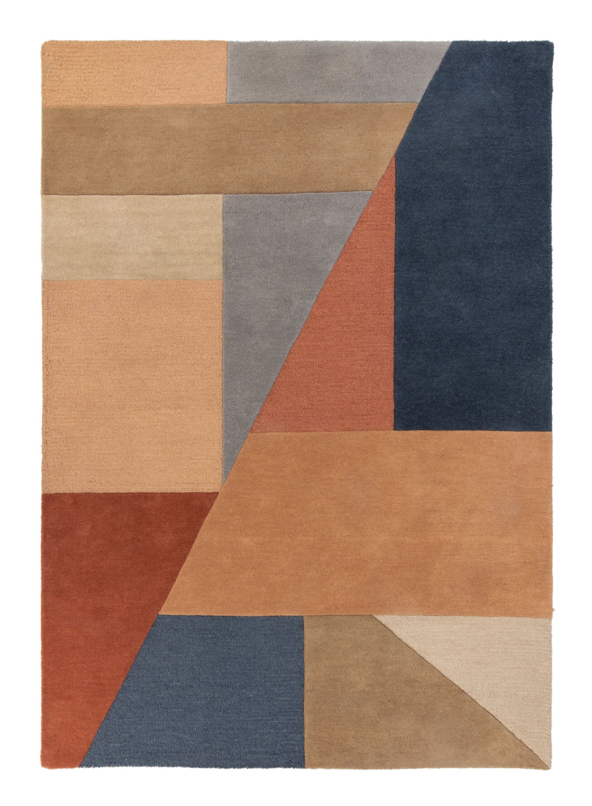 Stilvoller und Handgetufteter DEBEN KYLE Teppich in Multi-Kontrast von Kadima Design_Multi-Pastell_#sku_BARK503119367700-BARK503119367701-BARK503119367702#