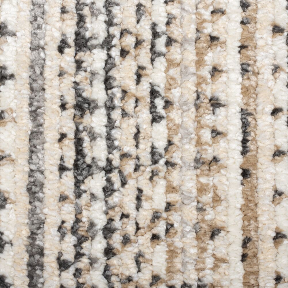 Geometrischer Wohnzimmer-Teppich in Naturfarben Naturfarben Rechteckig