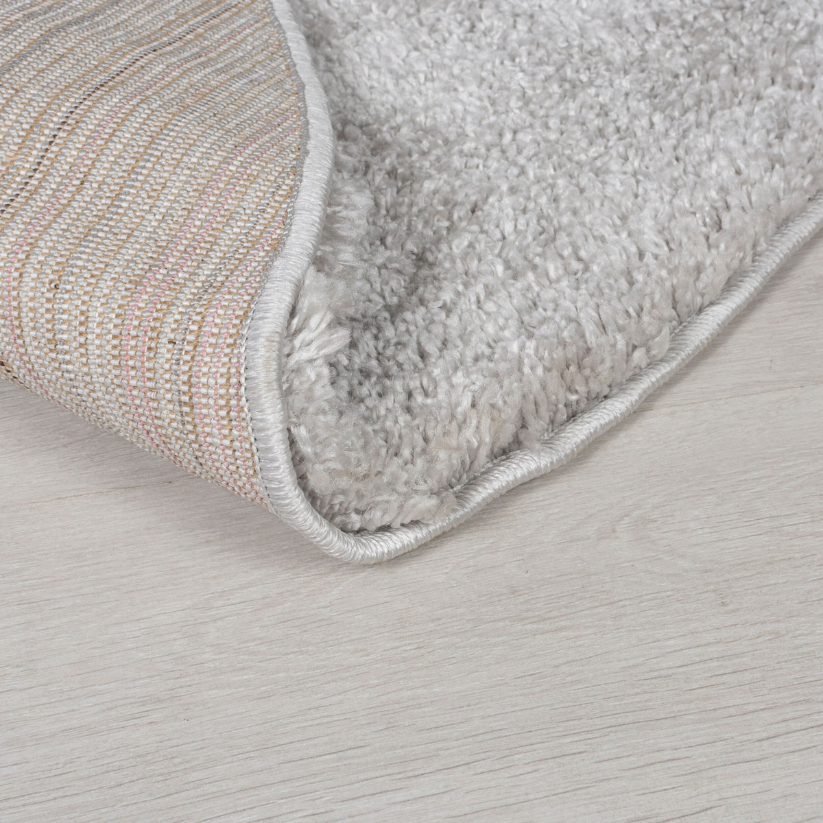 Teppich Hochflor Shaggy-Design - teddyweich LYNE_Rund_