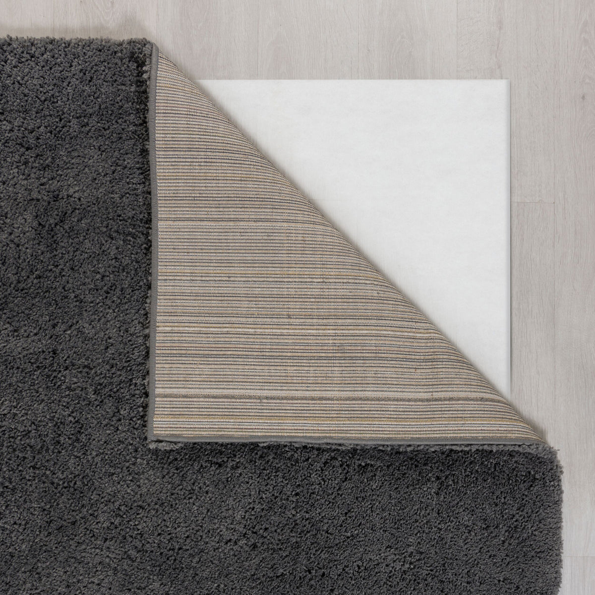 Teppich Hochflor Shaggy-Design - teddyweich LYNE_Quadratisch_