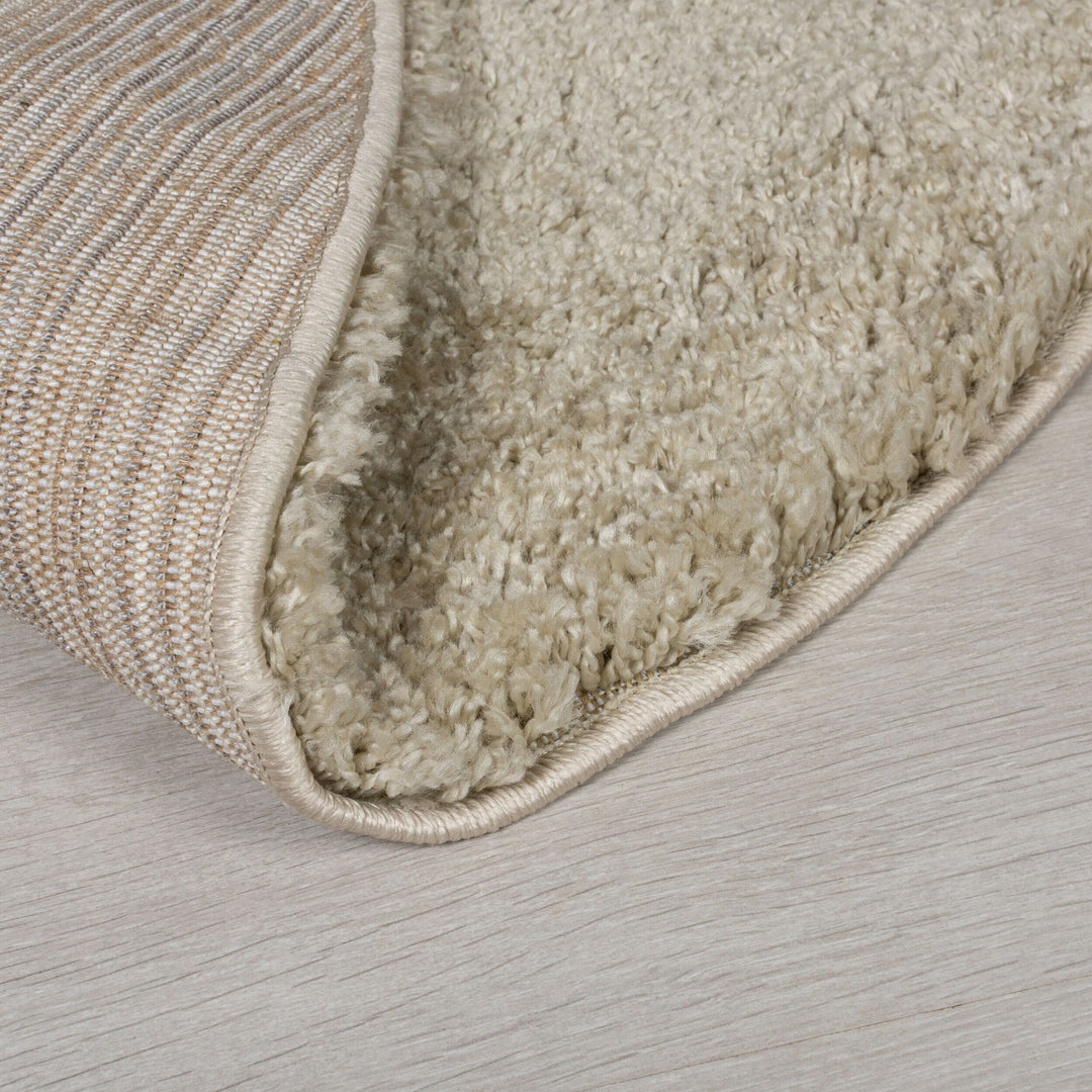 Strapazierfähiger und Kuscheliger Hochflor-Teppich LYNE von Kadima Design_Beige_#sku_BARK503119375037#