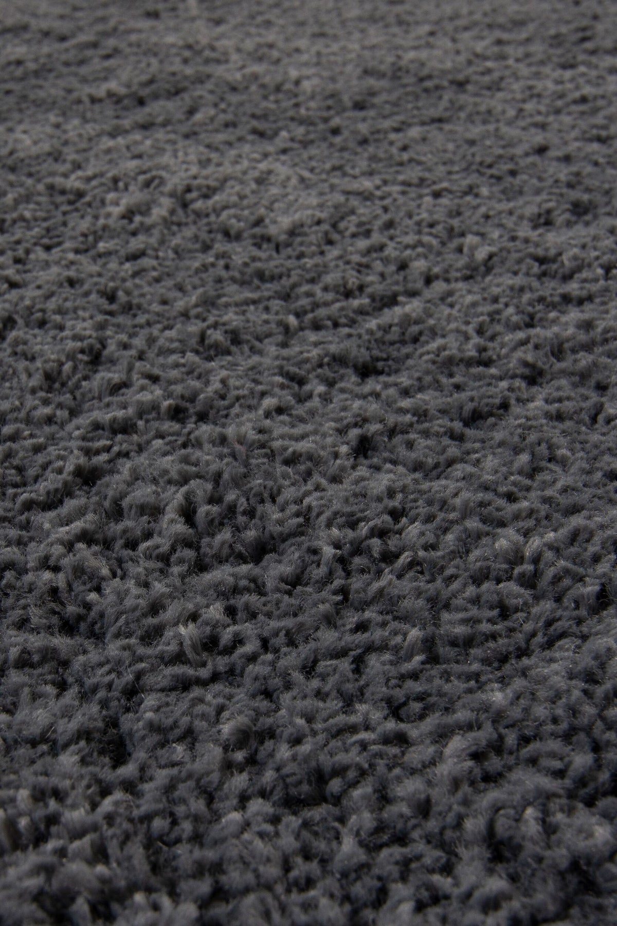 Teppich Hochflor Shaggy-Design - teddyweich LYNE - Anthrazit 140x200 cm_Rechteckig_