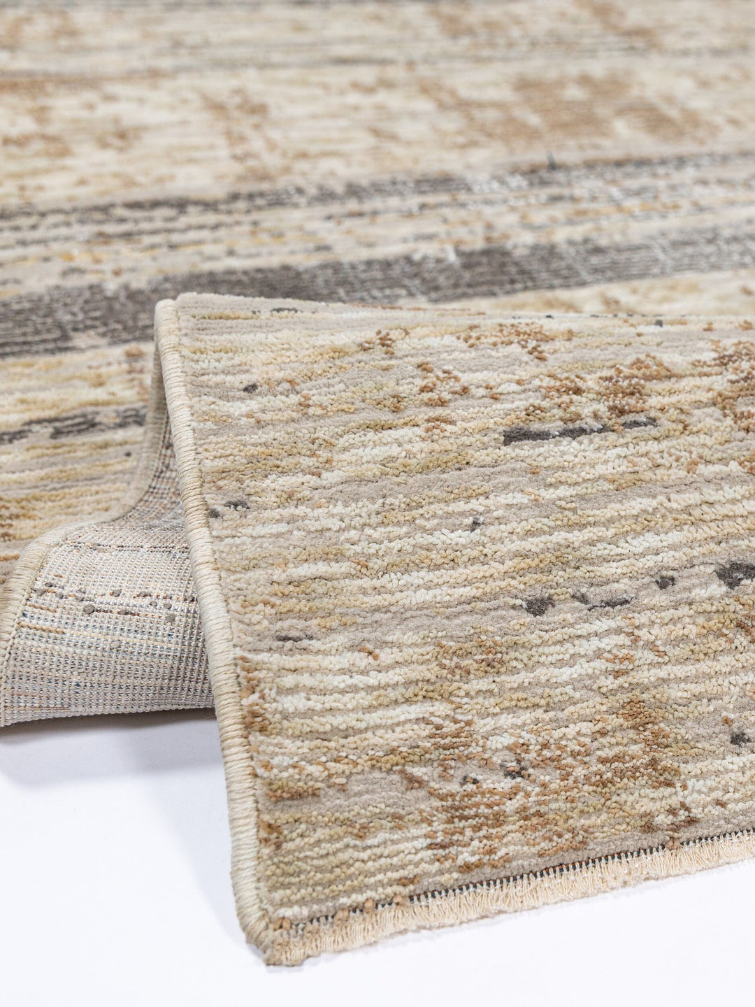 Teppich Natur rechteckig Polyester Einrichtung Wohnidee Bodenbelag HORNER_