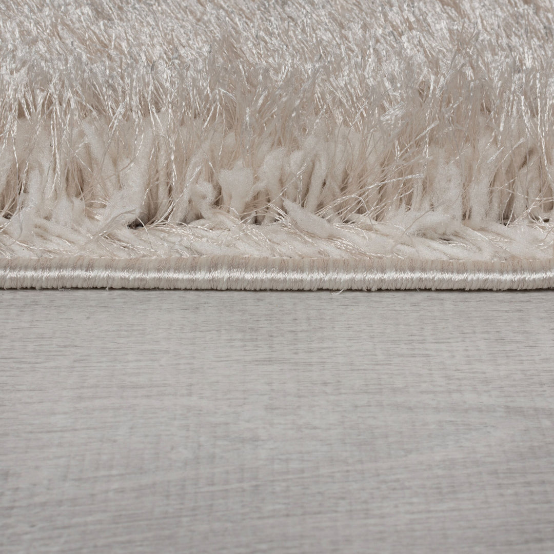 Teppich Hochflor Modern-Design - superweich ORWELL - Beige 120x170 cm_Rechteckig_