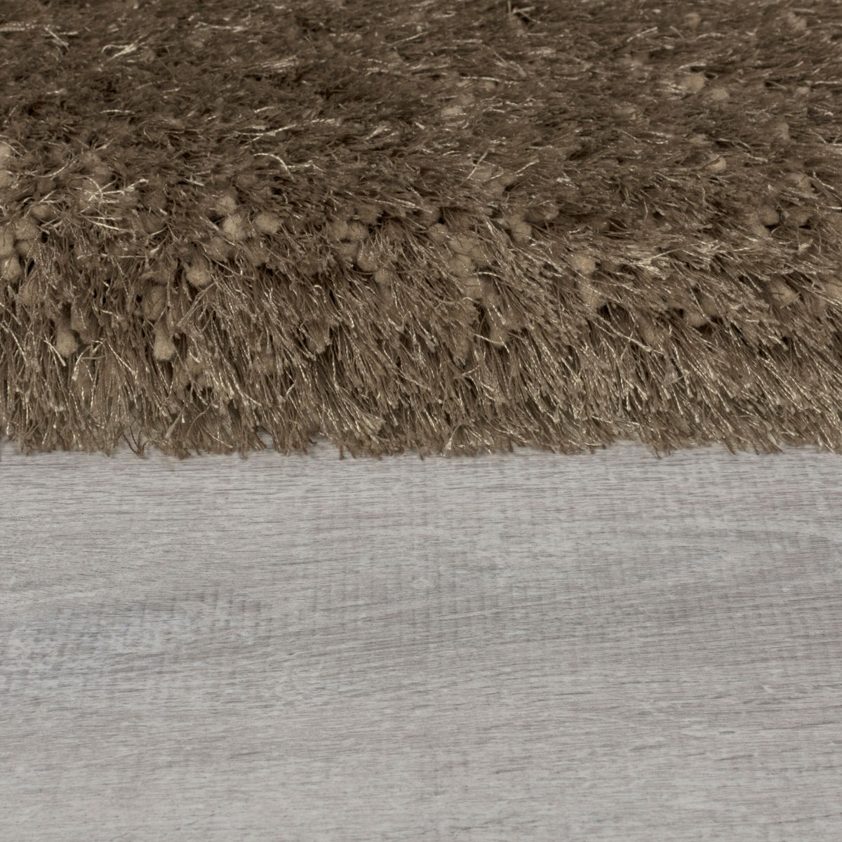 Teppich Hochflor Modern-Design - superweich ORWELL - Braun 160x230 cm_Rechteckig_
