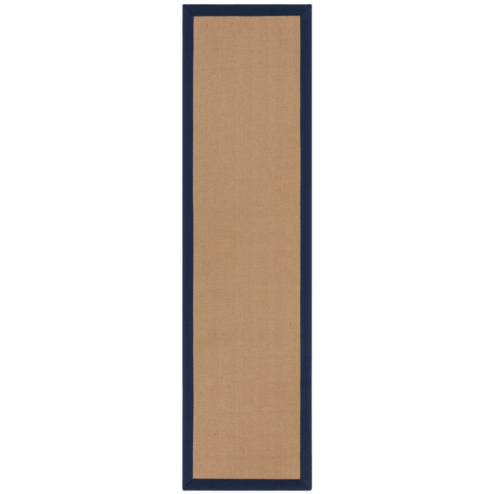 Jute-Teppich mit Fischgrätenmuster und Bordüre TRENT KIRA_Läufer_