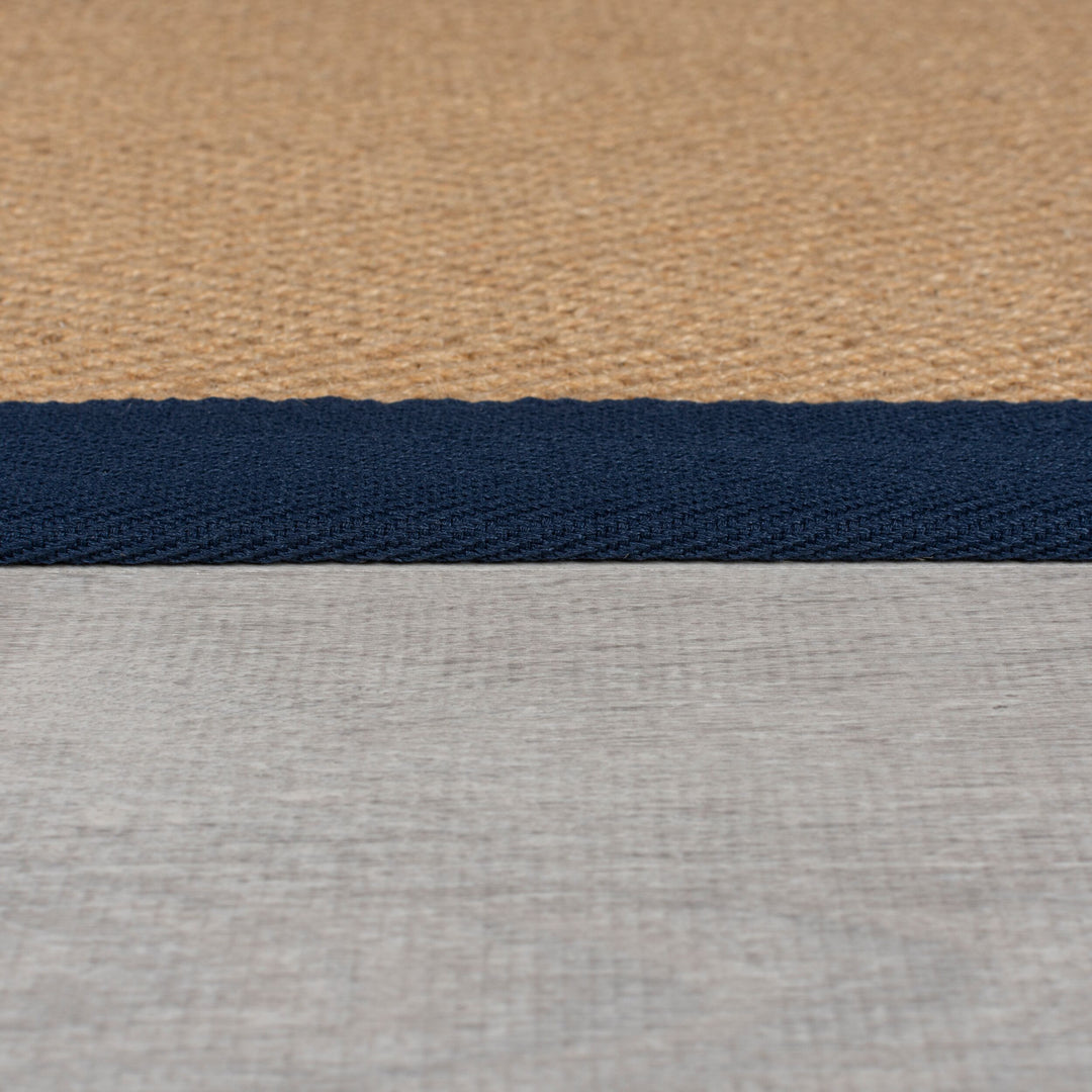 Teppich Jute mit Bordüre - Geometrisch-Design TRENT KIRA_Läufer_