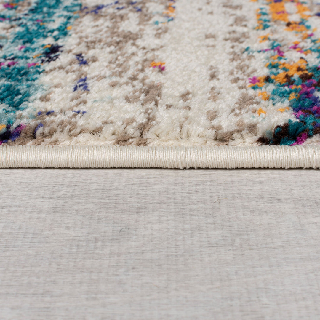 Teppich Abstrakt  - Strapazierfähig &amp; Modern für Wohnzimmer &amp; Esszimmer_Läufer_