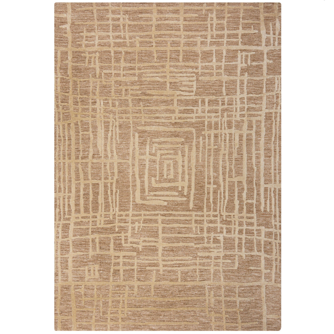 Teppich Kurzflor Labyrinth Muster - Geometrisch - Wohnzimmer_Rechteckig_