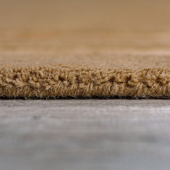 Teppich Art-Déco-Design  - Hochwertiger Halbflach Teppich aus Wolle-Viskose-Mischung mit edler Bordüre_Rechteckig_