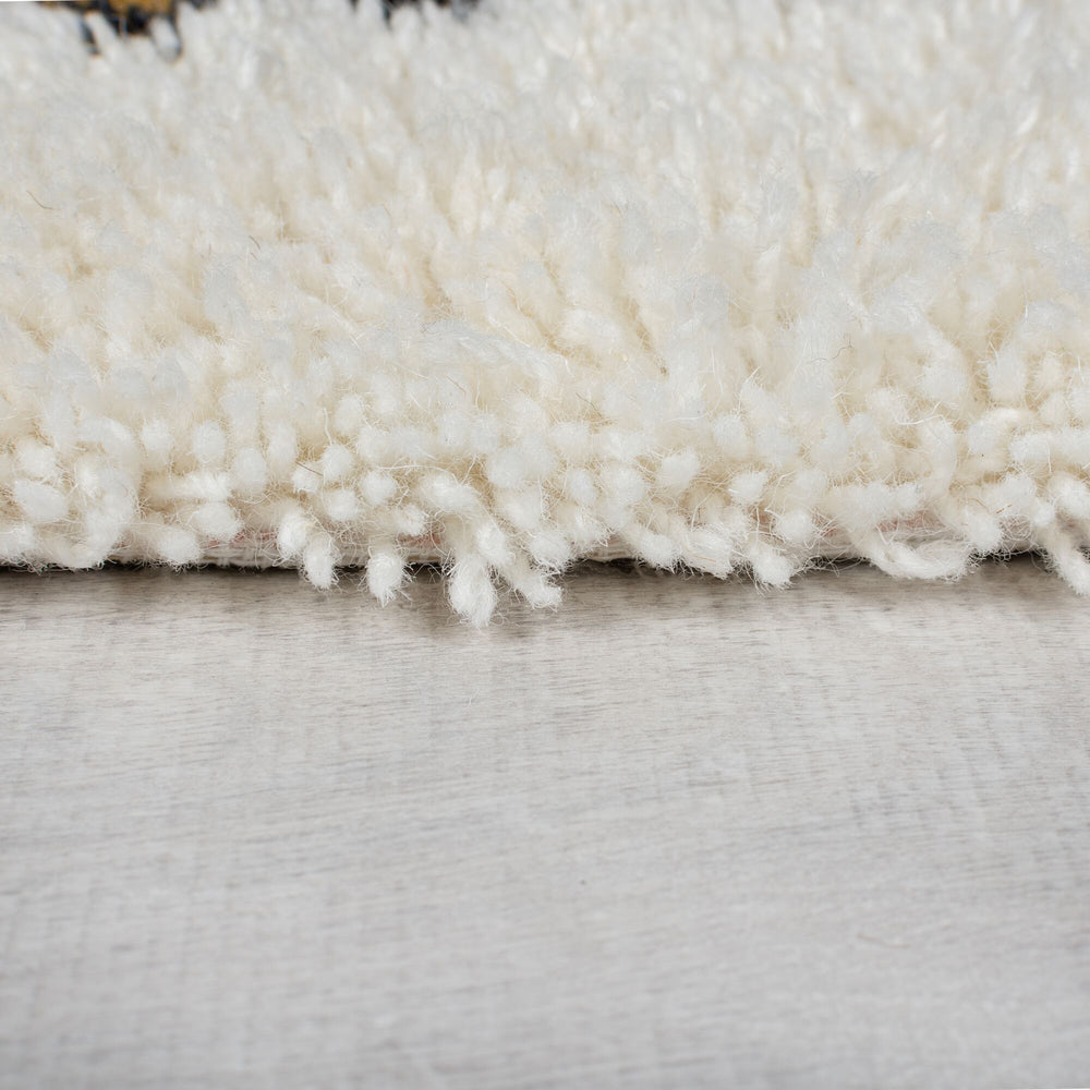 Teppich Berberstil handgetuftet aus 100% Wolle - gemütlich und fußbodenheizunggeeignet_Rechteckig_