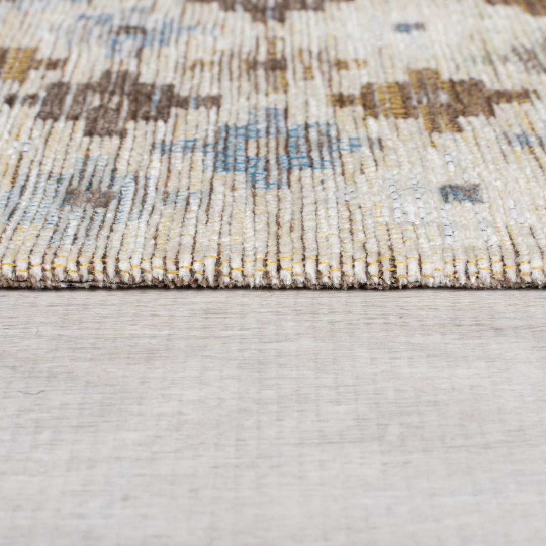 Teppich Flachgewebe Rautenmuster strapazierfähig pflegeleicht_Rechteckig_