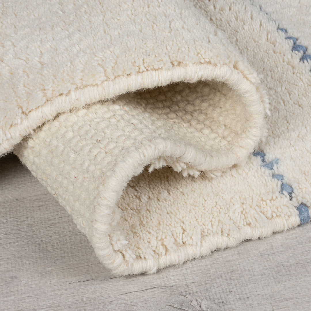 Wollteppich Linienstreifen Muster - Streifen - Wohnzimmer_Rechteckig_