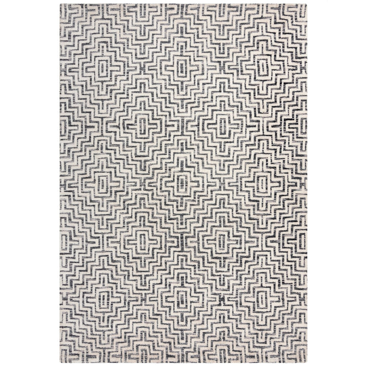 Teppich Kurzflor Zickzack Muster - Geometrisch - Wohnzimmer_Rechteckig_