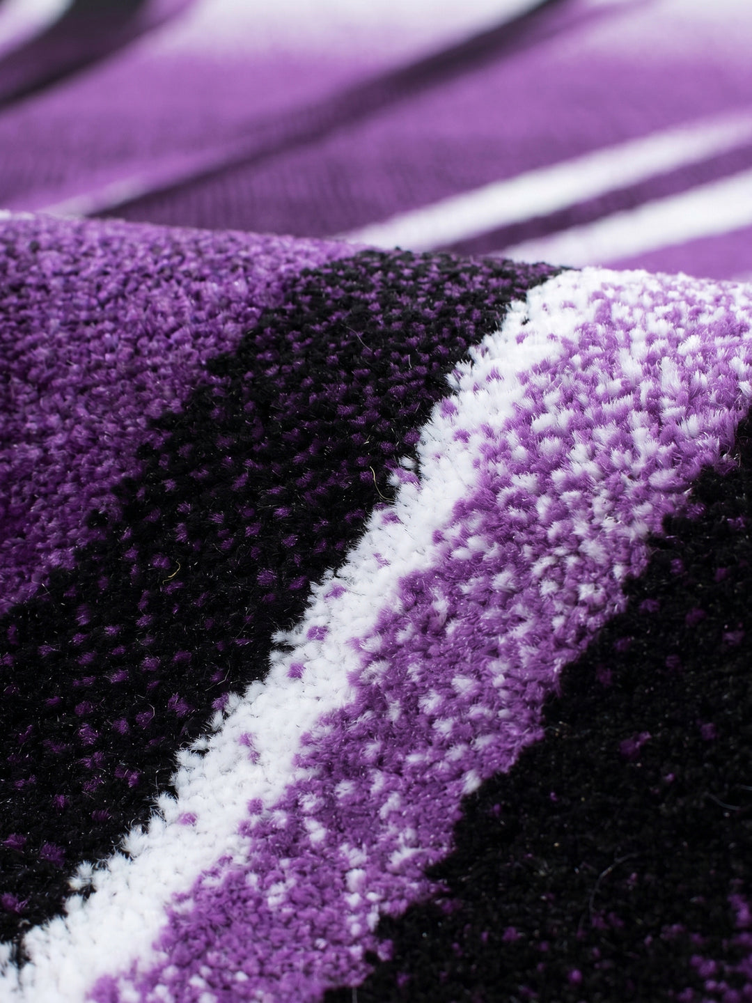 Teppich Lila Läufer Farbdetail Muster_