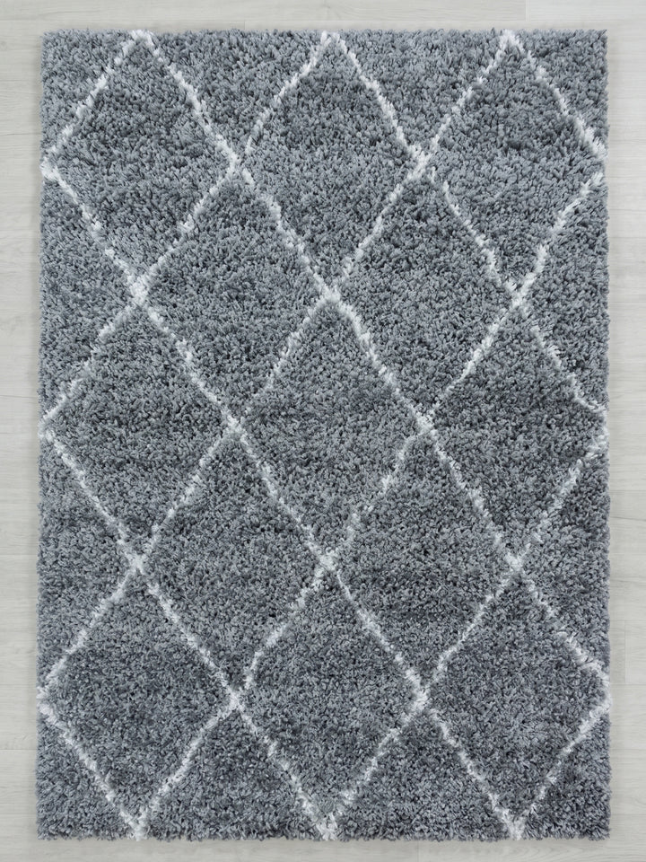 Teppich Grey rechteckig Farbdetail Muster_