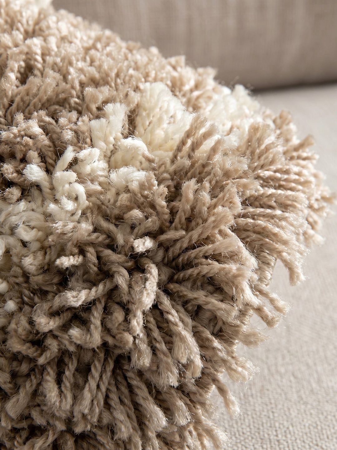 Teppich Beige Läufer Webstruktur Qualität_