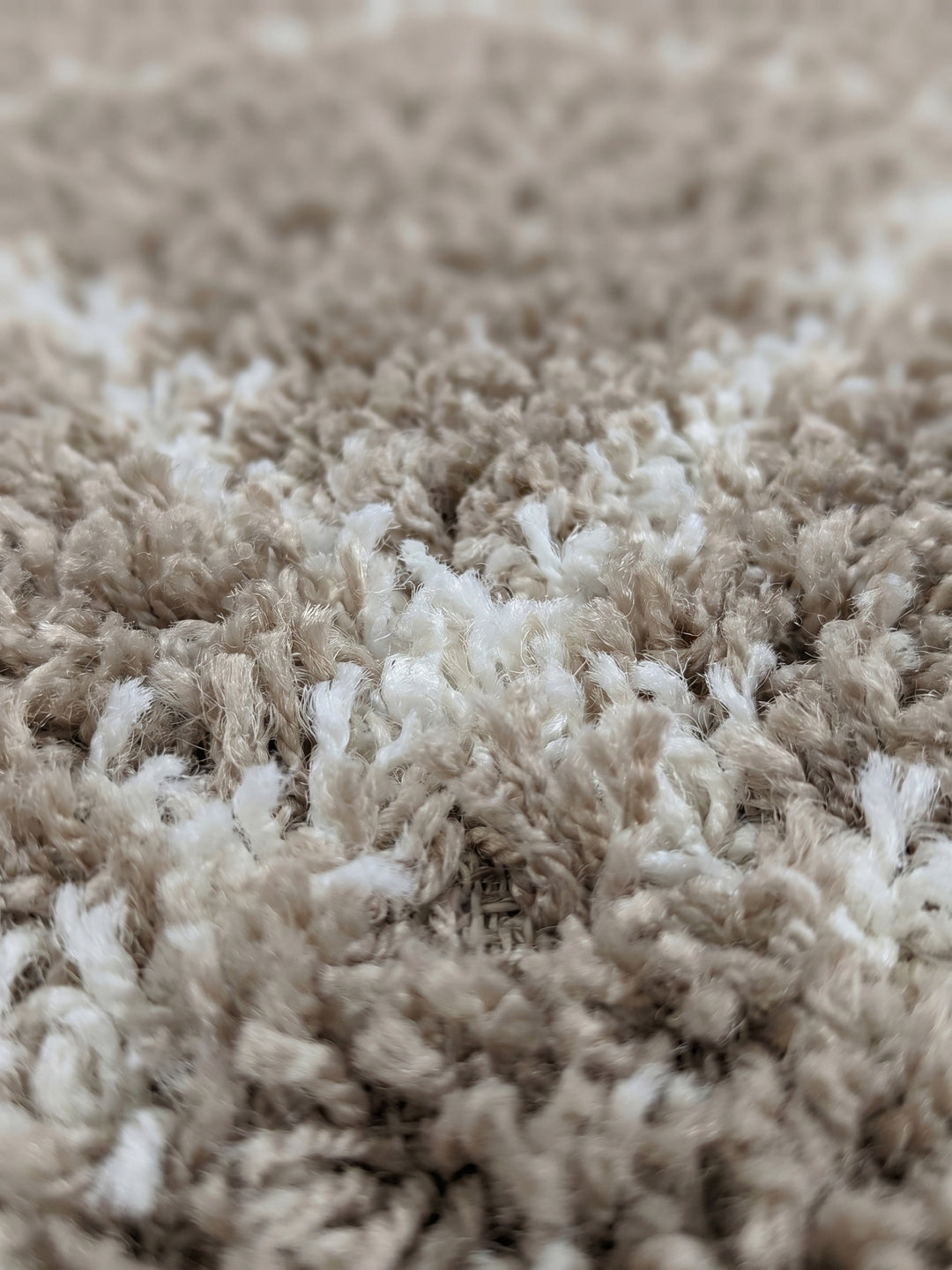 Teppich Beige Läufer Farbdetail Muster_