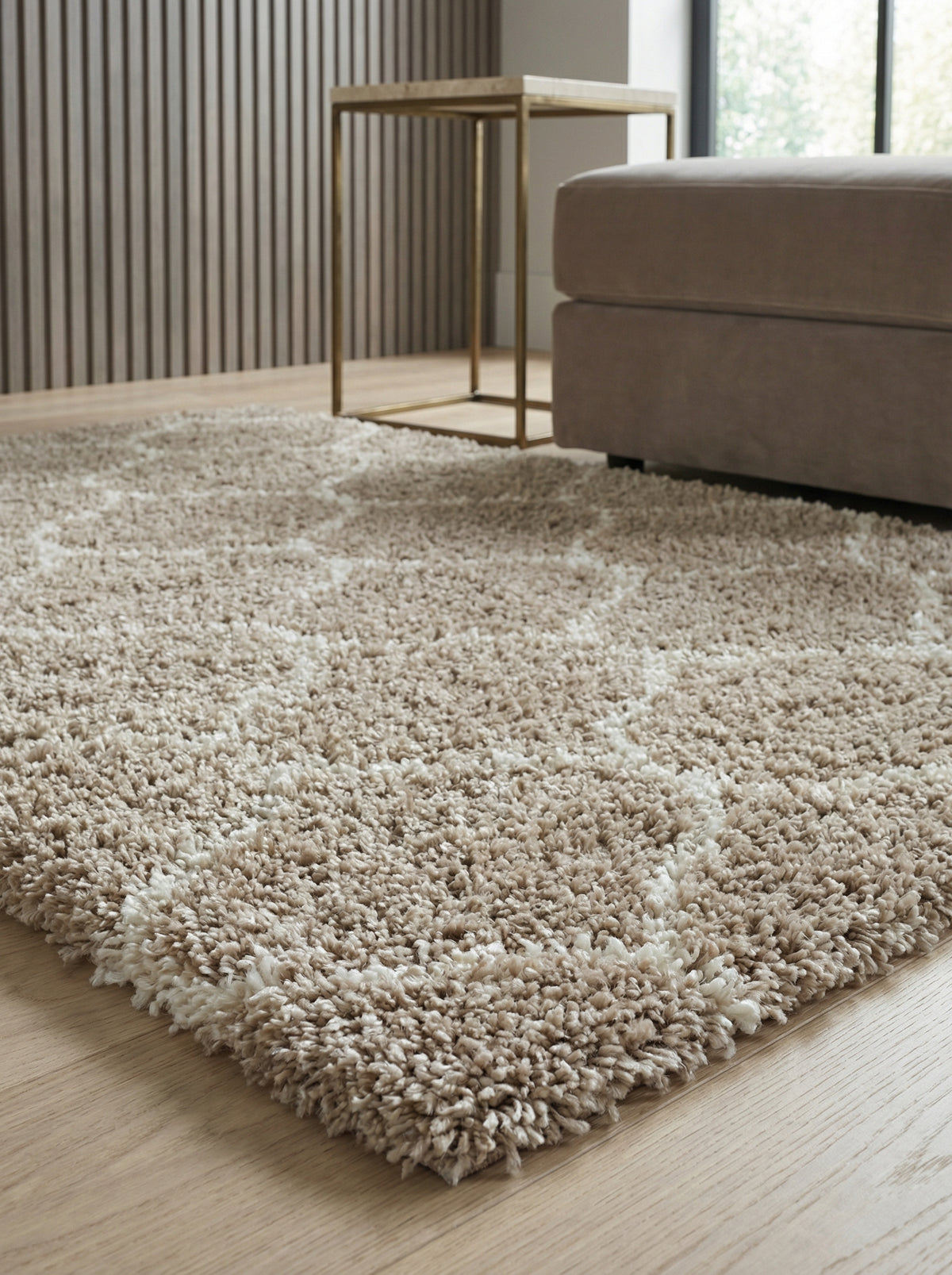 Shaggy Hochflor-Teppich Skandinavisch – Waschbar & Flauschig | 3 cm Florhöhe für Barfußkomfort – Ansicht 14