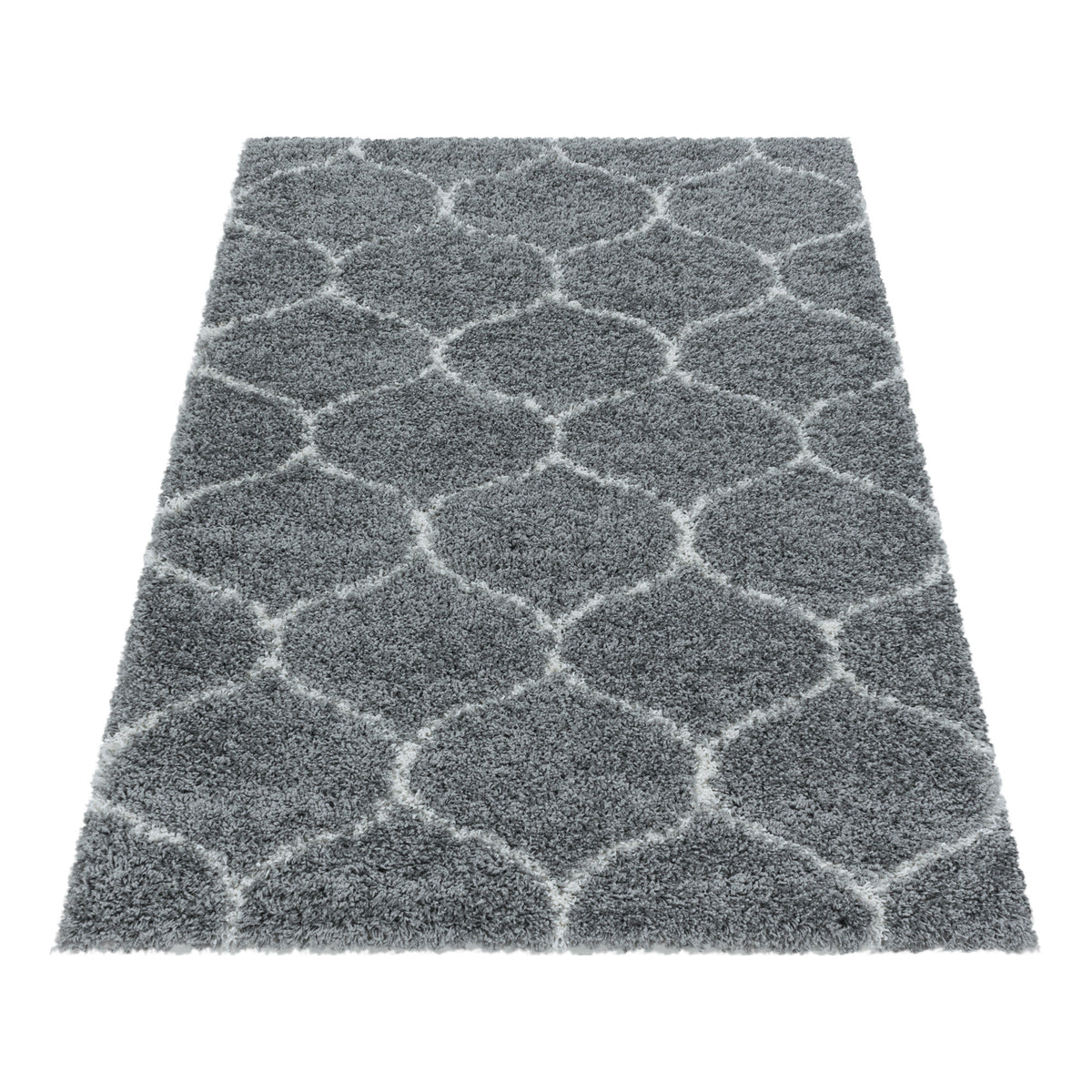 Shaggy Hochflor-Teppich Skandinavisch – Waschbar & Flauschig | 3 cm Florhöhe für Barfußkomfort – Ansicht 36