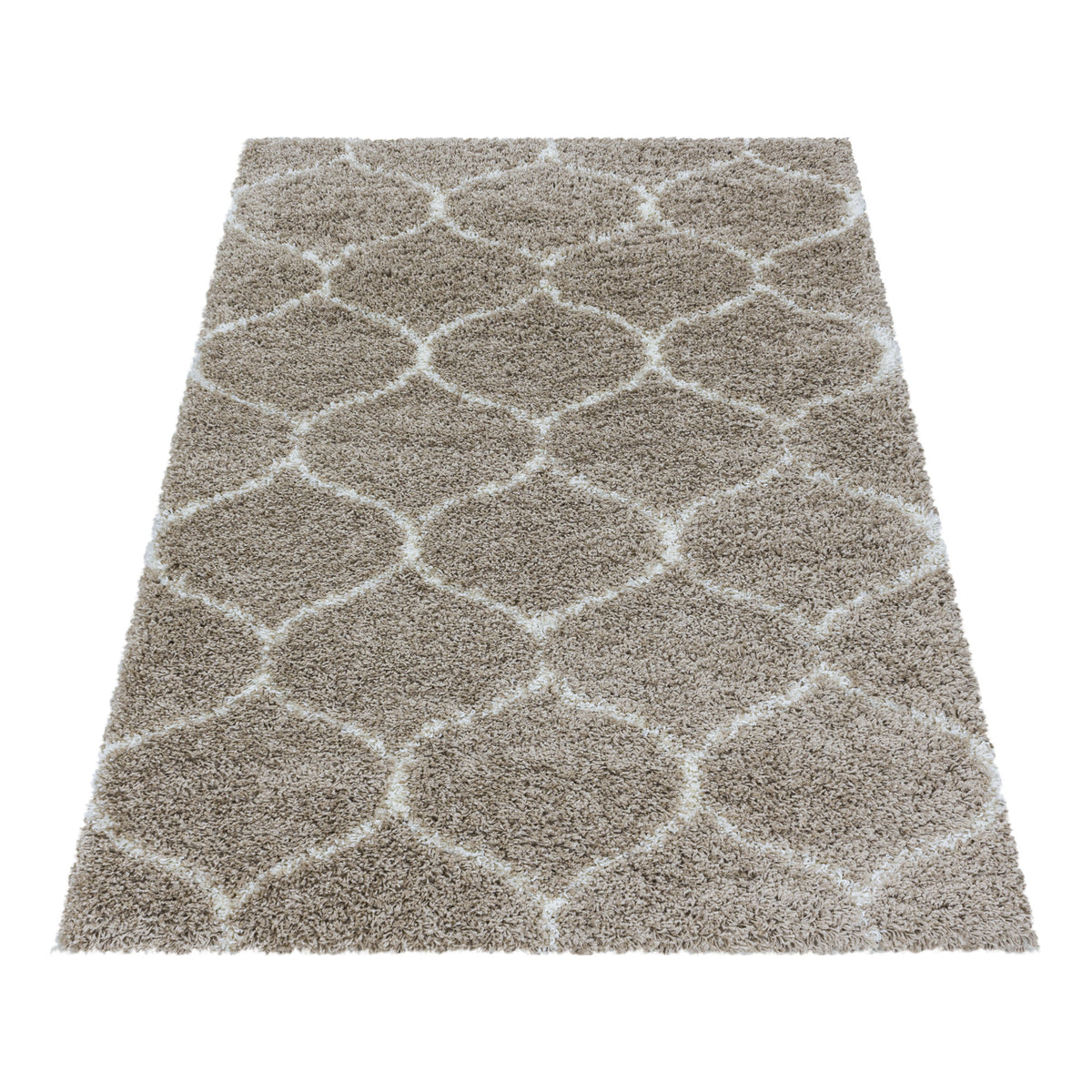 Shaggy Hochflor-Teppich Skandinavisch – Waschbar & Flauschig | 3 cm Florhöhe für Barfußkomfort – Ansicht 38