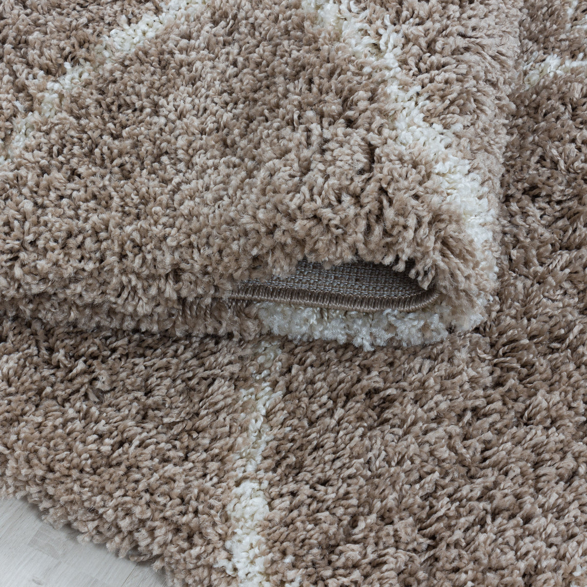 Shaggy Hochflor-Teppich Skandinavisch – Waschbar & Flauschig | 3 cm Florhöhe für Barfußkomfort – Ansicht 29