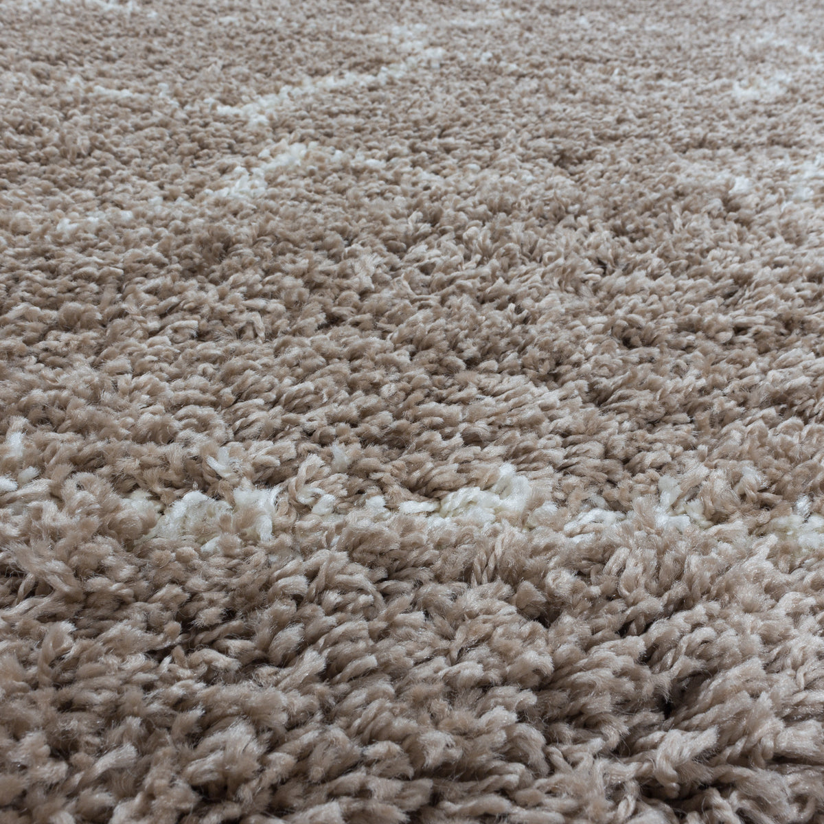 Shaggy Hochflor-Teppich Skandinavisch – Waschbar & Flauschig | 3 cm Florhöhe für Barfußkomfort – Ansicht 34