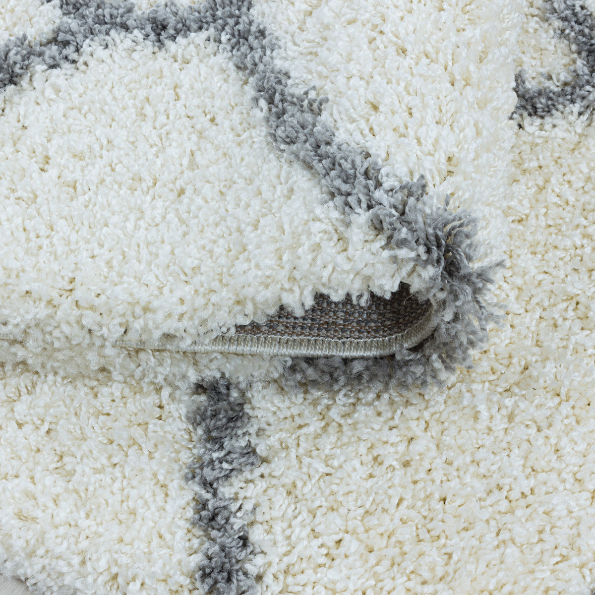 Shaggy Hochflor-Teppich Skandinavisch – Waschbar & Flauschig | 3 cm Florhöhe für Barfußkomfort – Ansicht 23