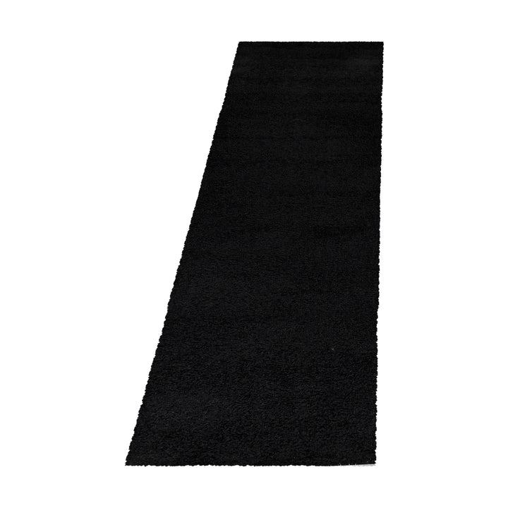 Teppich Hochflor Shaggy Uni-Look Polypropylen Wohnzimmer_Läufer_