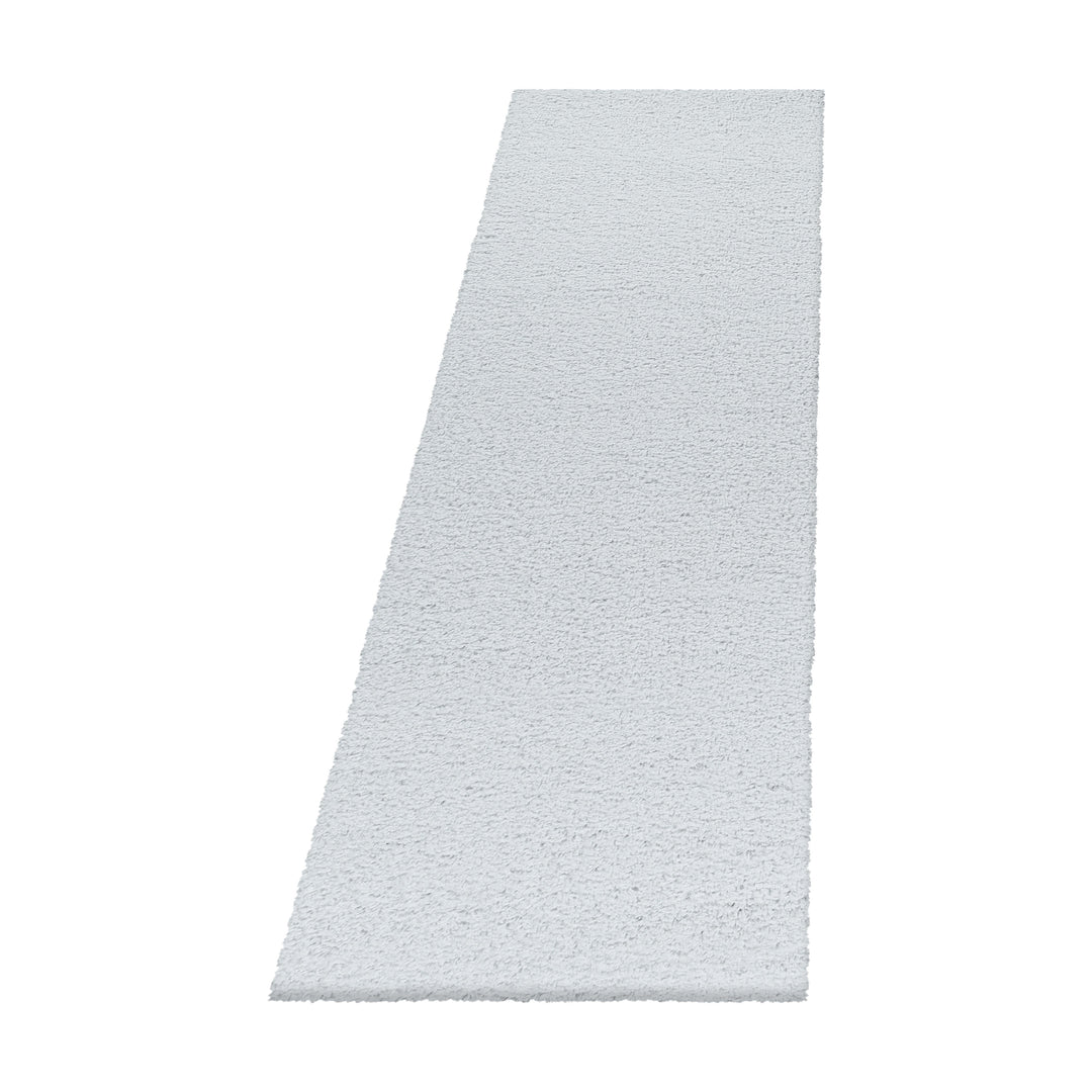 Teppich Hochflor Shaggy Uni-Look Polypropylen Wohnzimmer_Läufer_