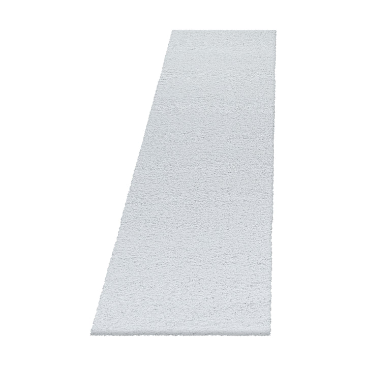 Teppich Hochflor Shaggy Uni-Look Polypropylen Wohnzimmer_Läufer_