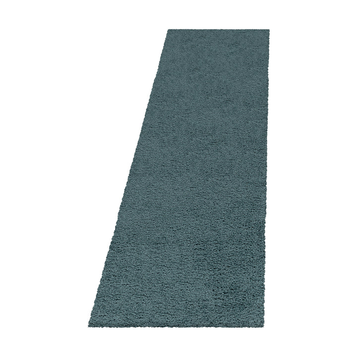 Teppich Hochflor Shaggy Uni-Look Polypropylen Wohnzimmer_Läufer_