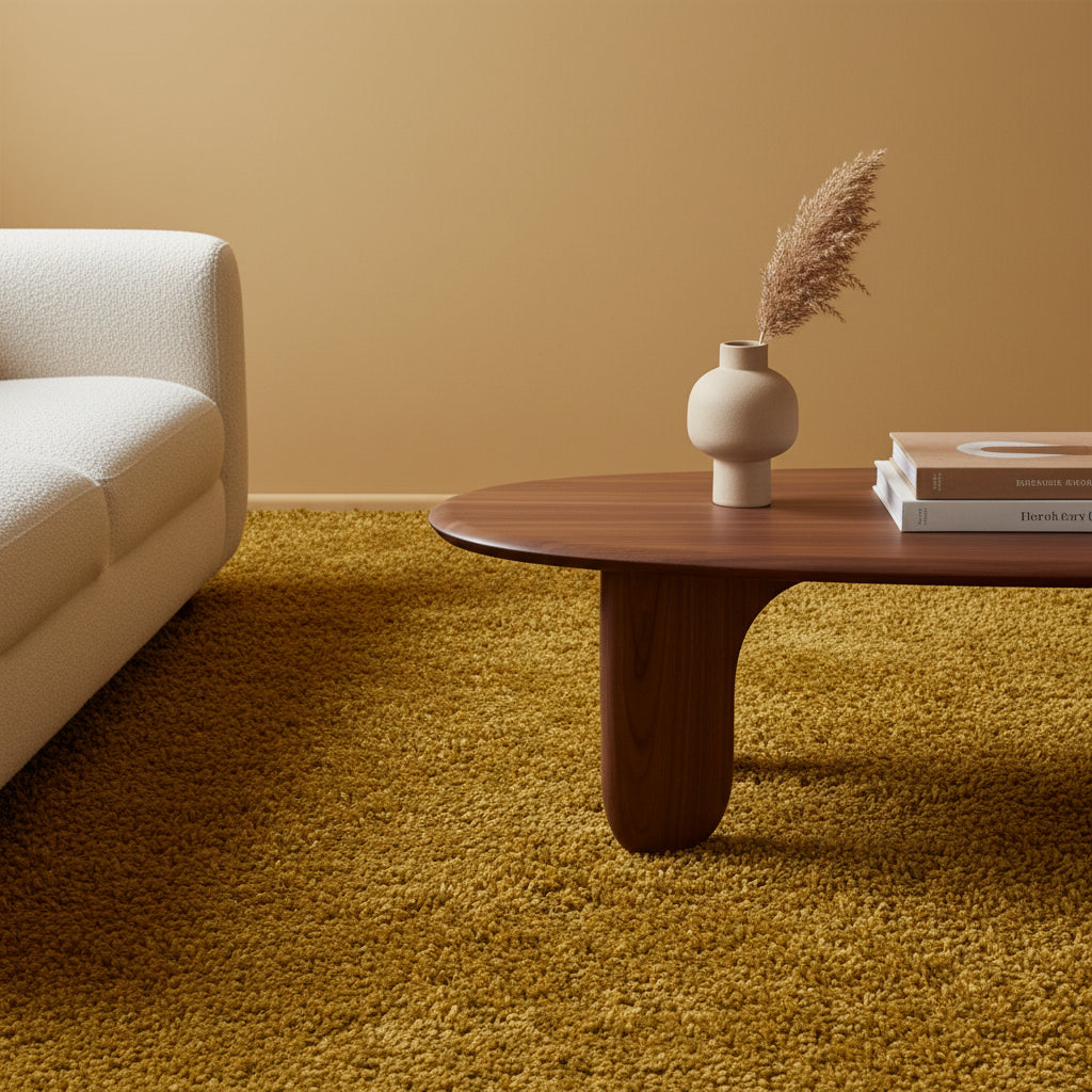 Shaggy Hochflor-Teppich Einfarbig – Waschbar & Flauschig | 3 cm Florhöhe für Barfußkomfort – Ansicht 27