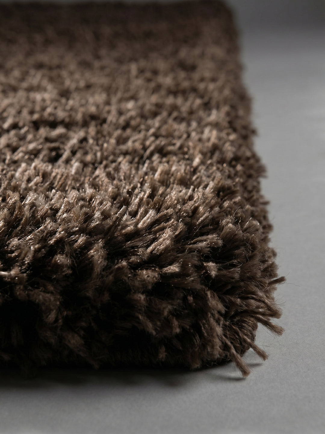 Teppich Brown Läufer Florhöhe Profil_