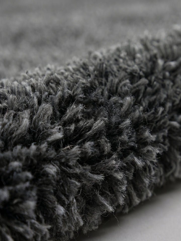 Teppich Grey rund Farbdetail Muster_