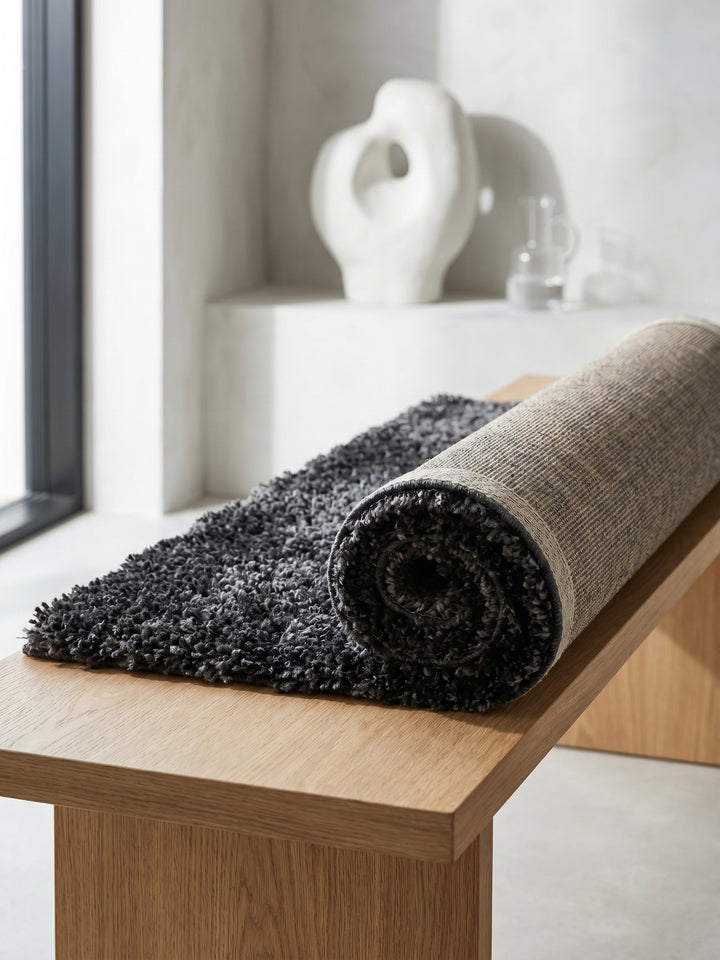 Teppich Grey Läufer Wohnaccessoire Deko_