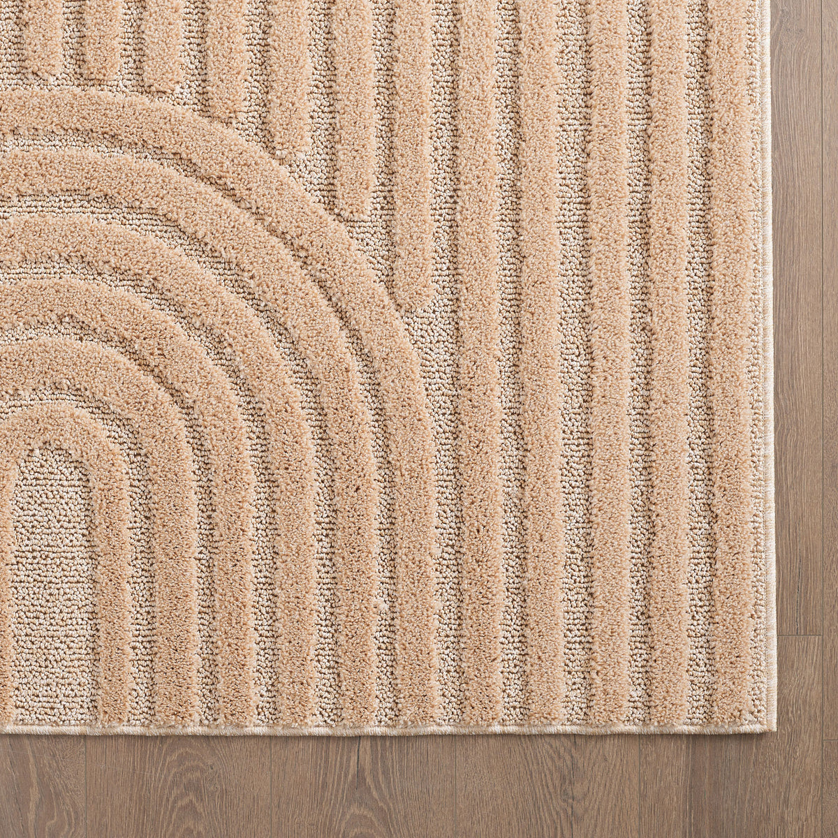 3D Hochflor-Teppich Skandinavisch Boho – Waschbar | Hoch-Tief-Effekt | Saugroboter-geeignet – Ansicht 24