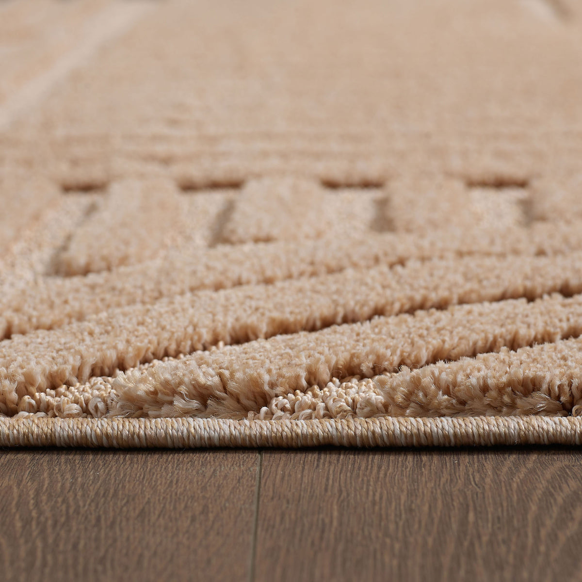 3D Hochflor-Teppich Skandinavisch Boho – Waschbar | Hoch-Tief-Effekt | Saugroboter-geeignet – Ansicht 27