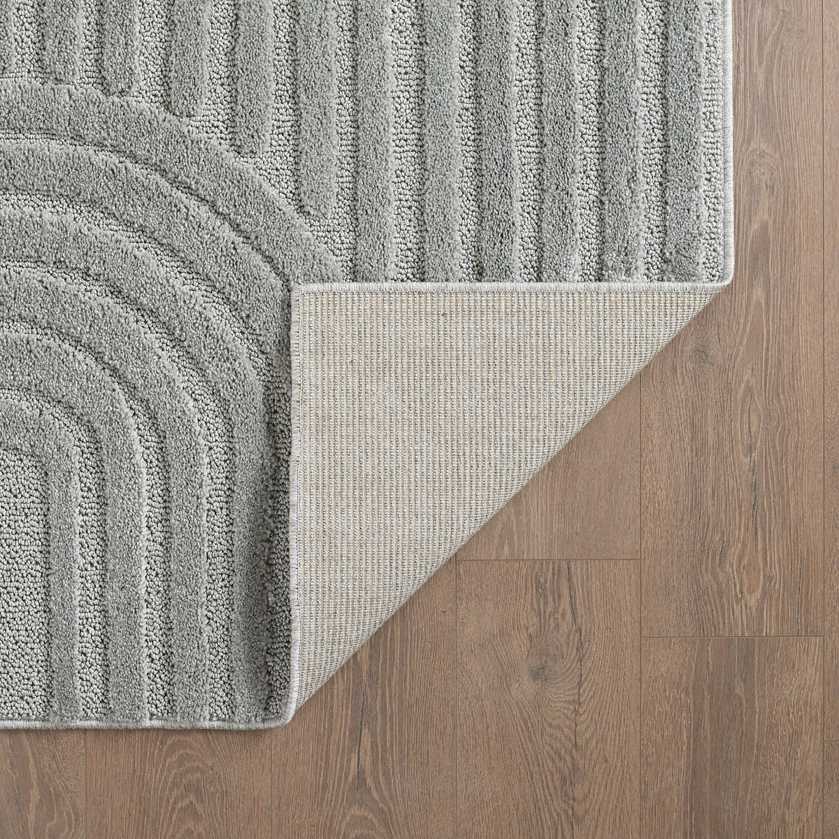 3D Hochflor-Teppich Skandinavisch Boho – Waschbar | Hoch-Tief-Effekt | Saugroboter-geeignet – Ansicht 6
