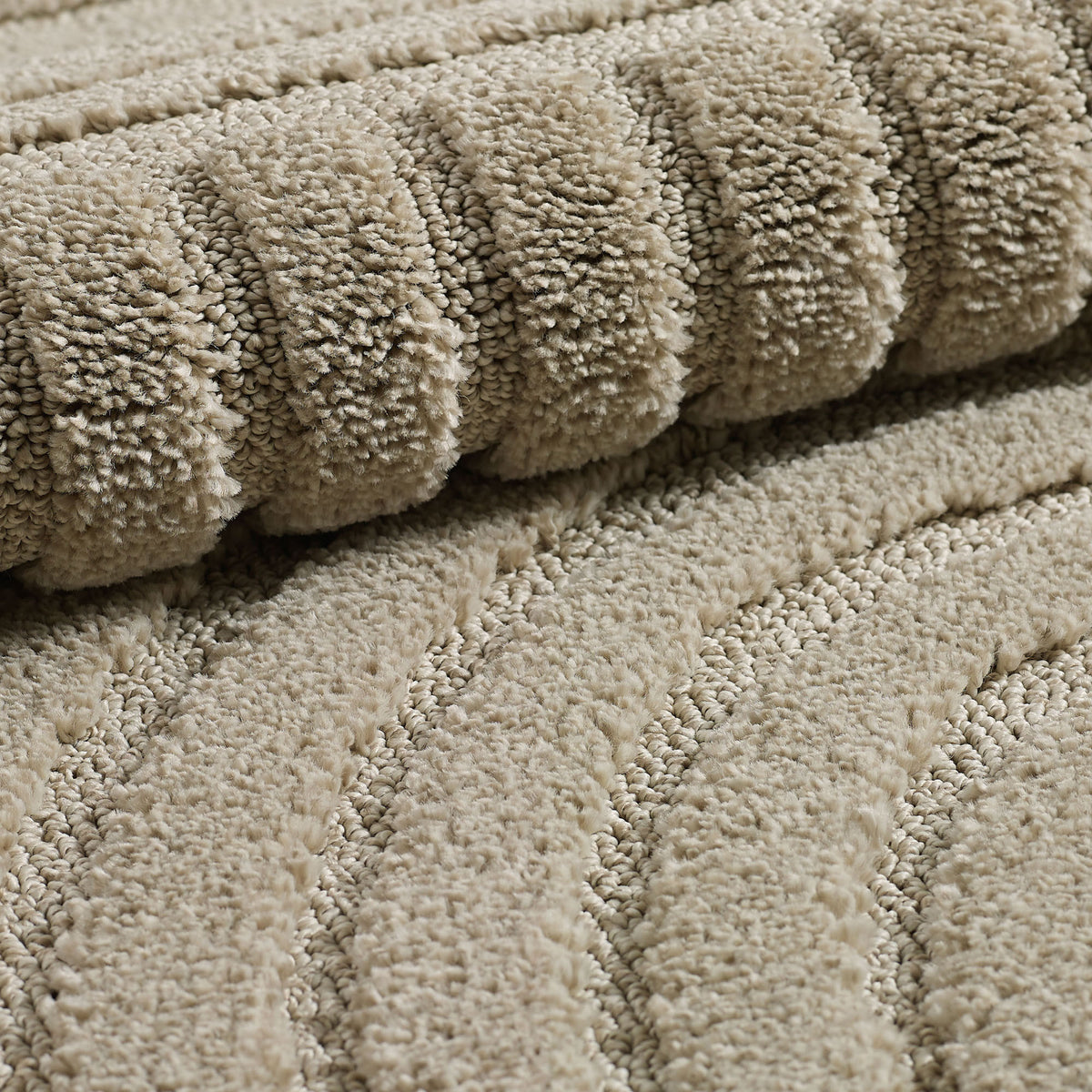 3D Hochflor-Teppich Skandinavisch Boho – Waschbar | Hoch-Tief-Effekt | Saugroboter-geeignet – Ansicht 32