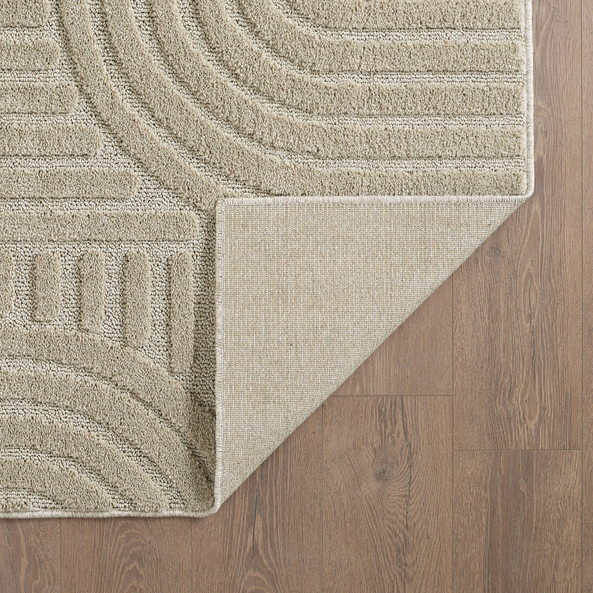 3D Hochflor-Teppich Skandinavisch Boho – Waschbar | Hoch-Tief-Effekt | Saugroboter-geeignet – Ansicht 36