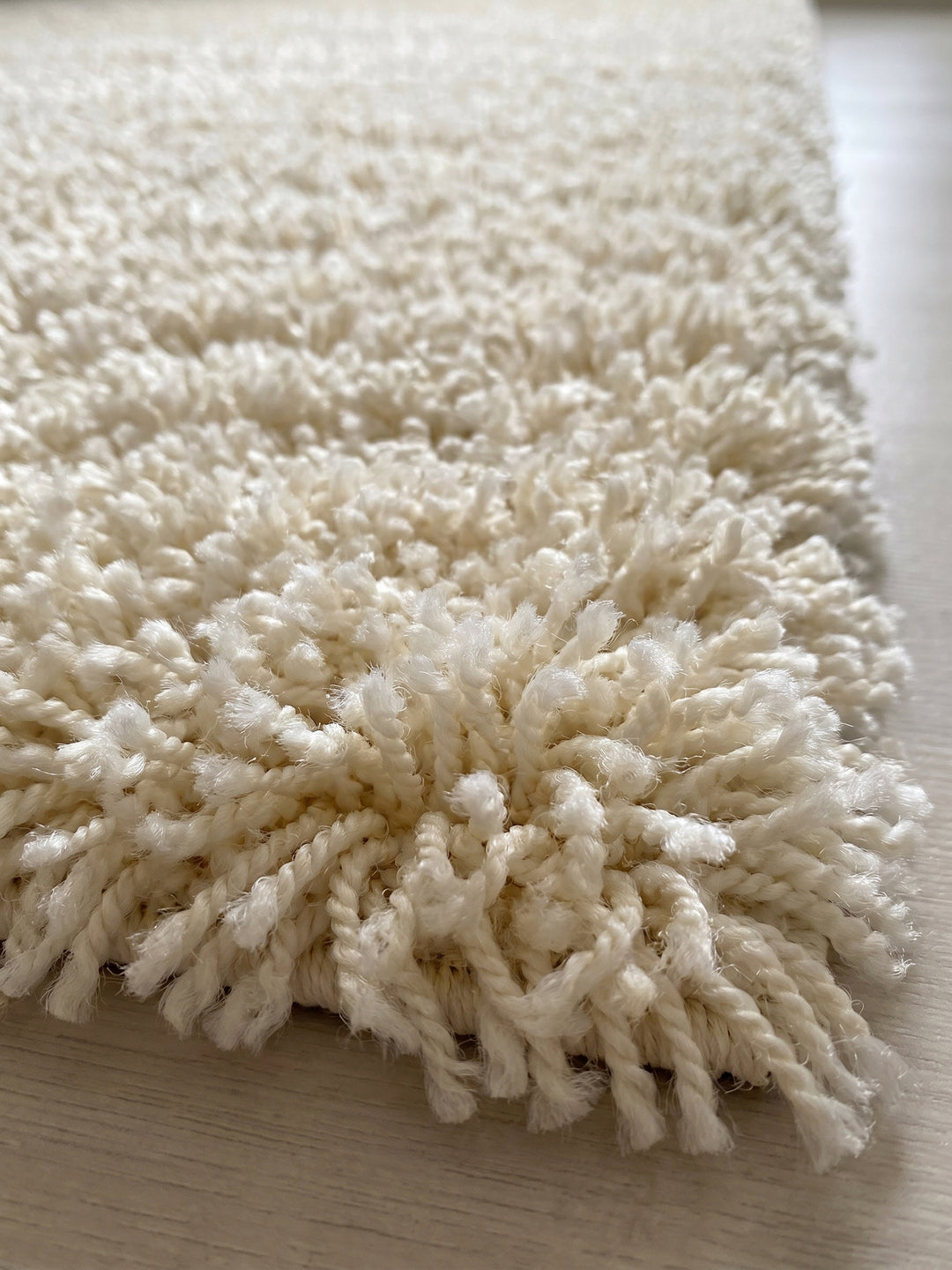 Teppich Cream Florhöhe Profil_