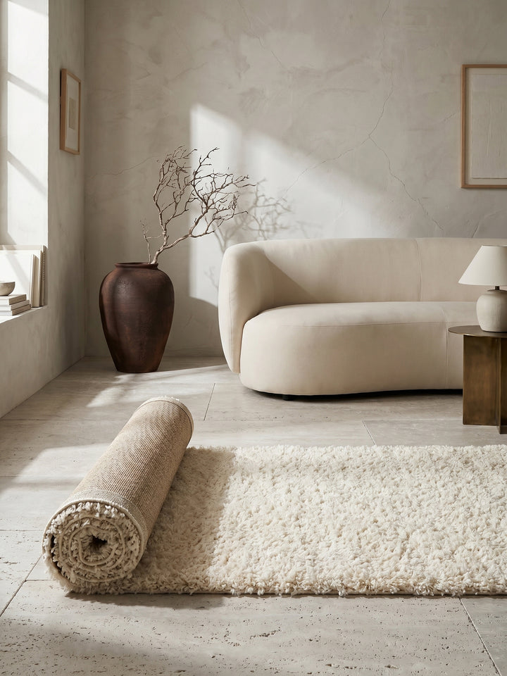 Teppich Cream Läufer Editorial Styling_