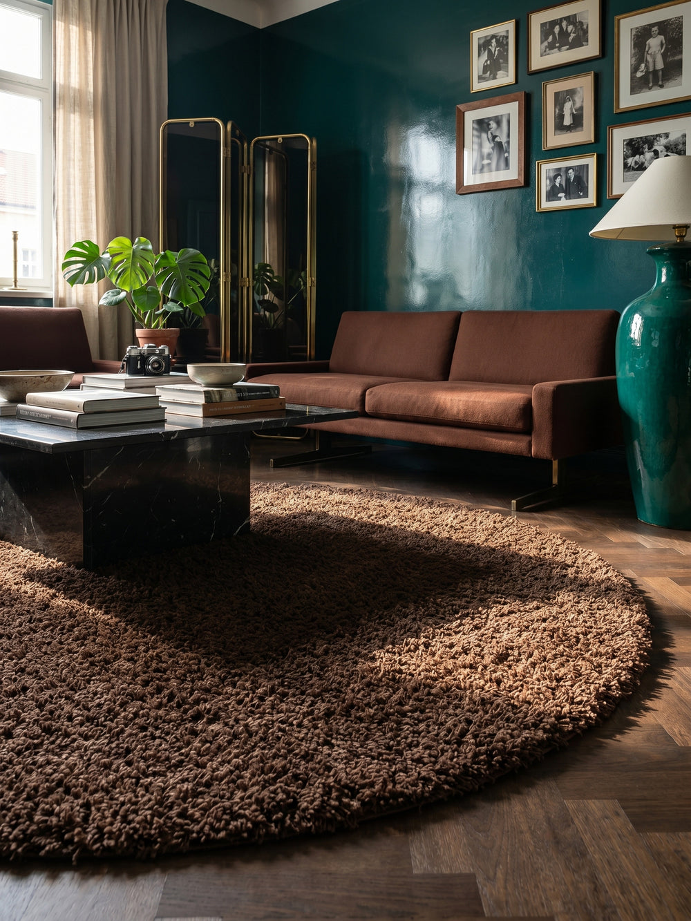 Teppich Brown Textur Nahaufnahme_