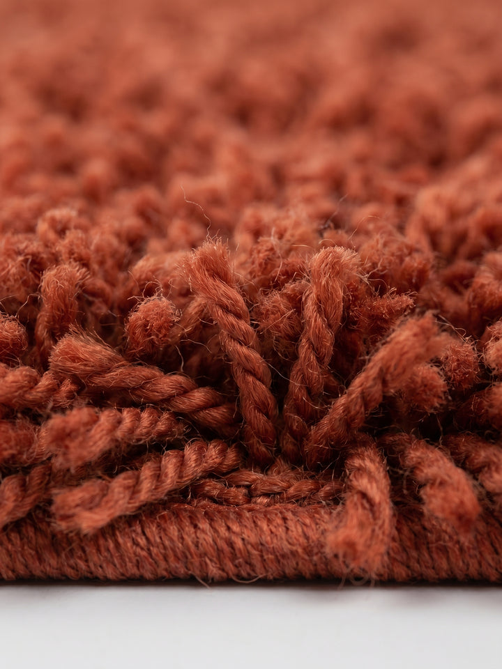 Teppich Terrakotta Farbdetail Muster_