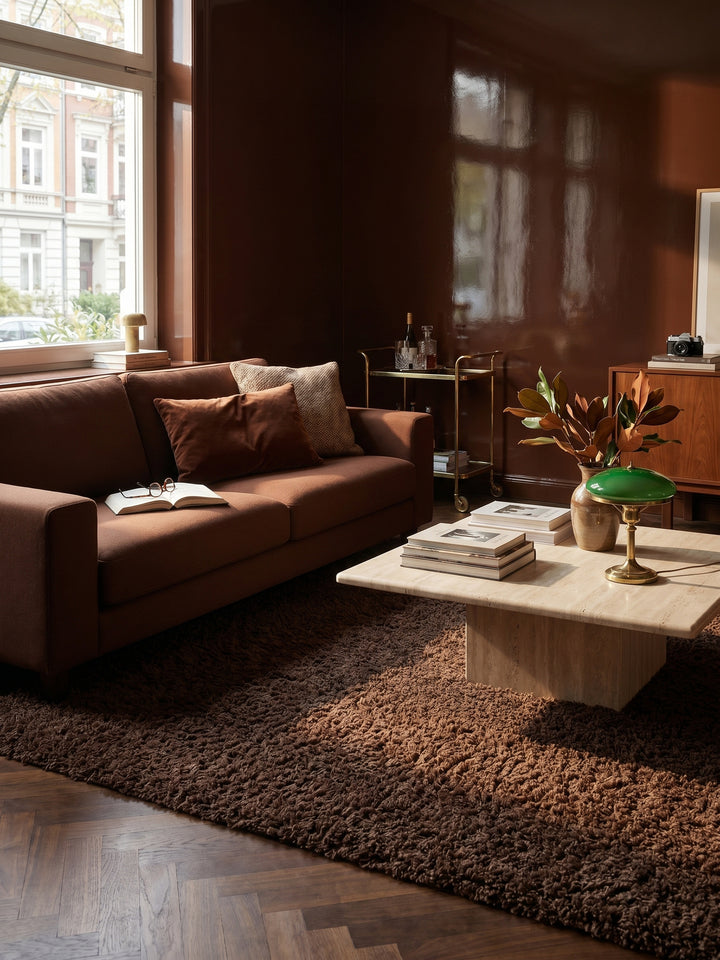 Teppich Brown Textur Nahaufnahme_
