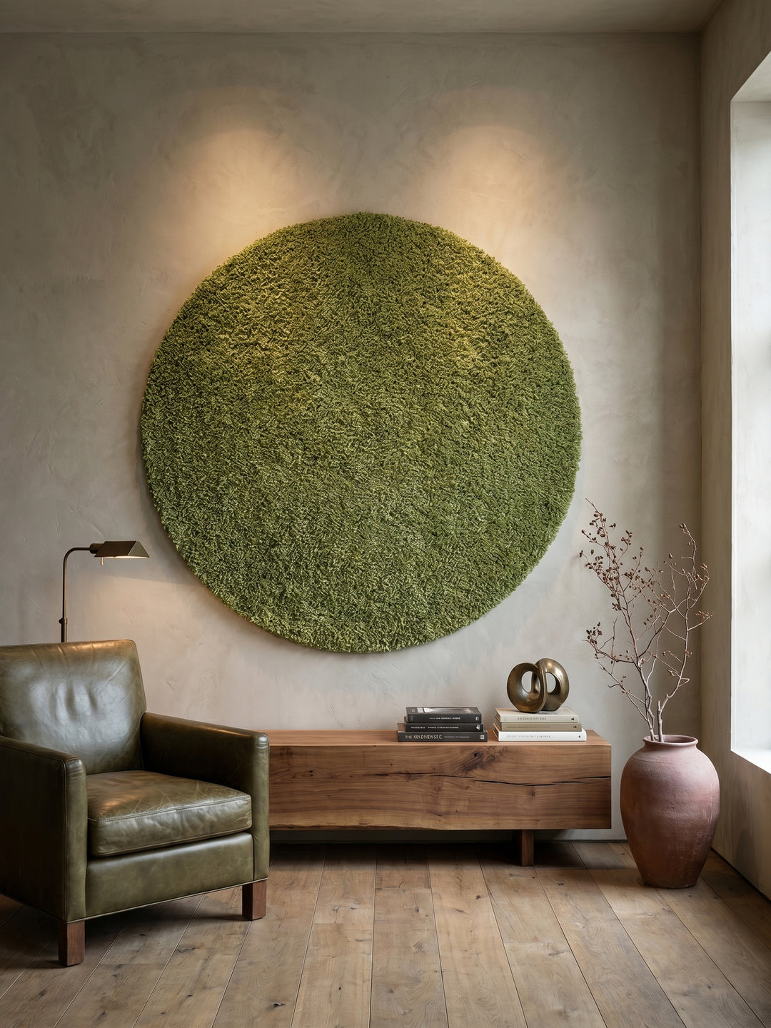 Teppich Green als Wandteppich_