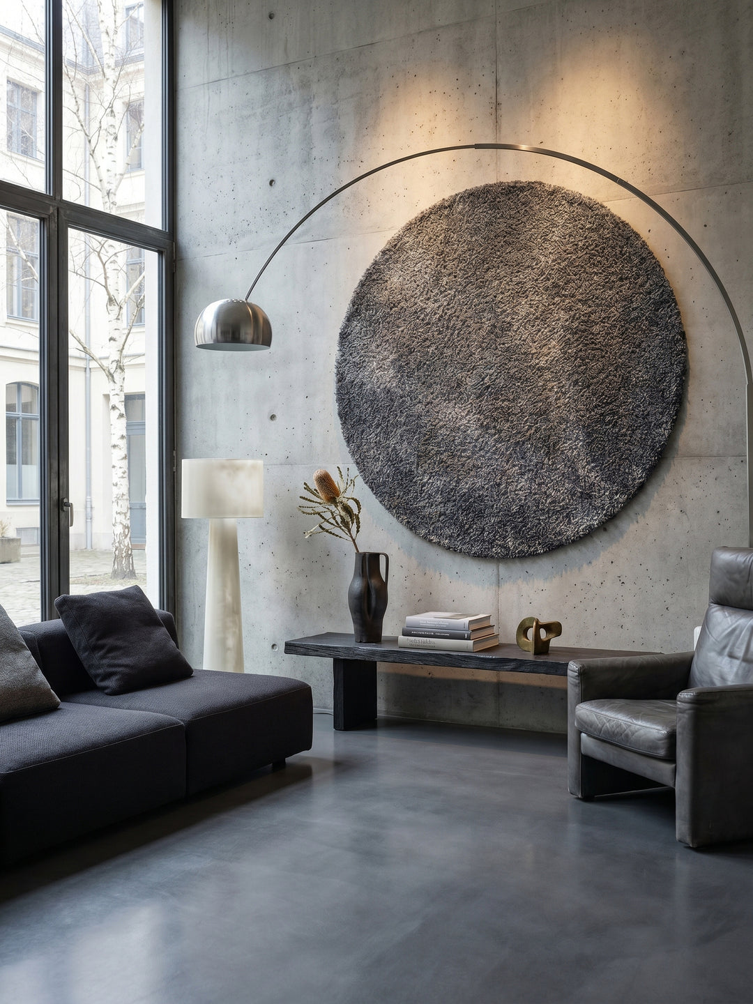 Teppich Grey als Wandteppich_