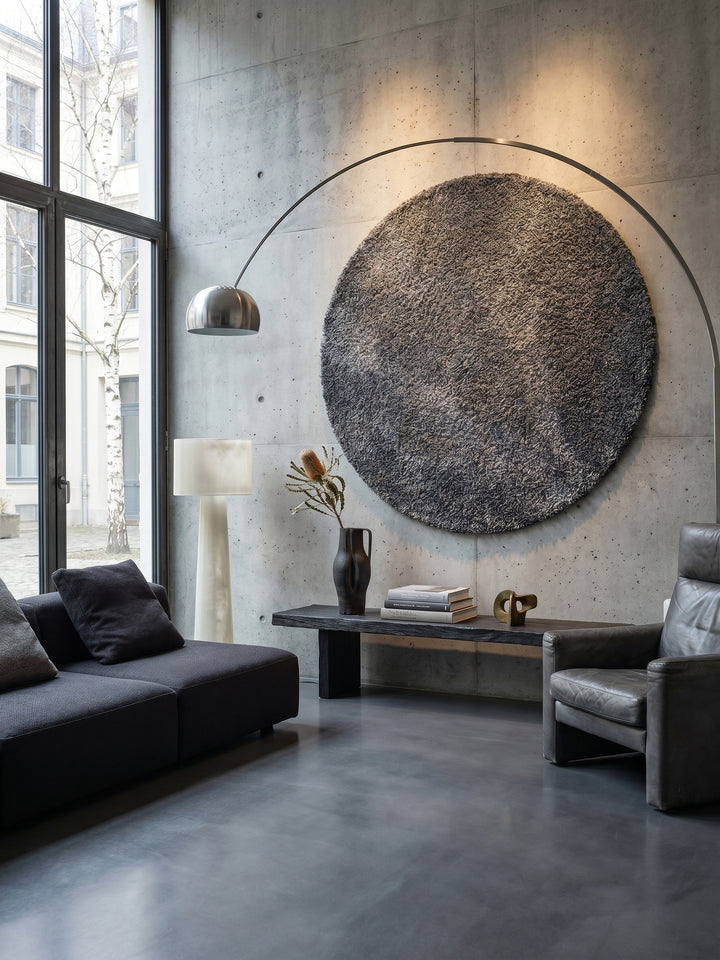 Teppich Grey als Wandteppich_