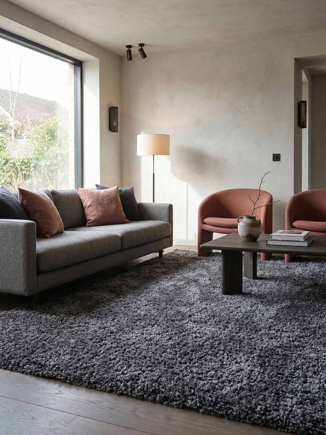 Teppich Grey Textur Nahaufnahme_